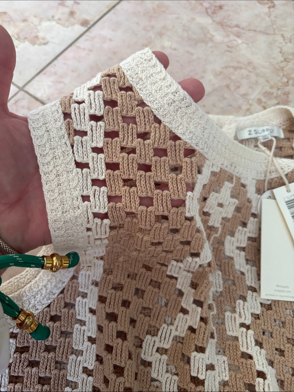 Z Supply Lima Crochet set, new with tags - Picture 9 of 12